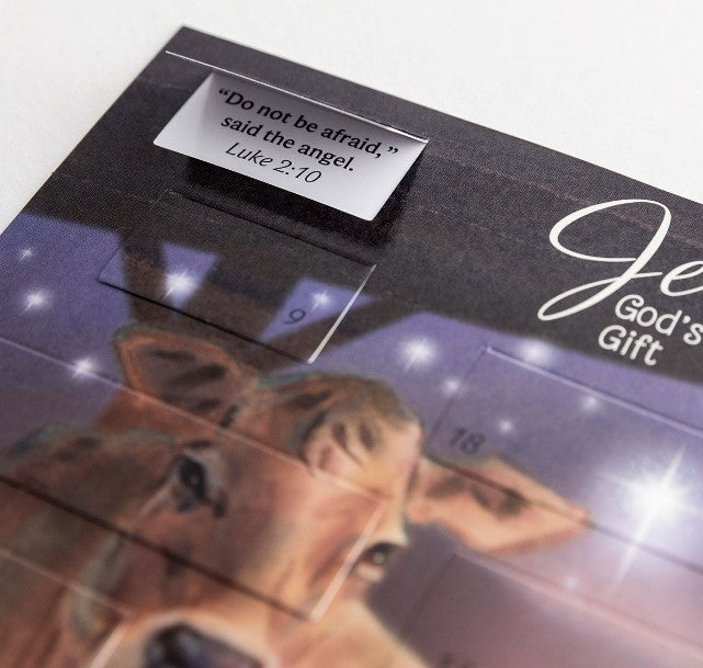 ADVENT CALENDAR JESUS, GOD'S