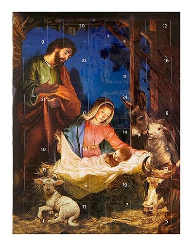 BORN THE SAVIOR ADVENT CALENDR