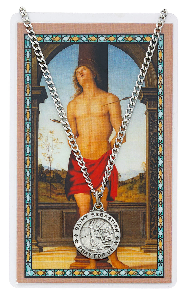 ST SEBASTIAN PRAYER CARD SET