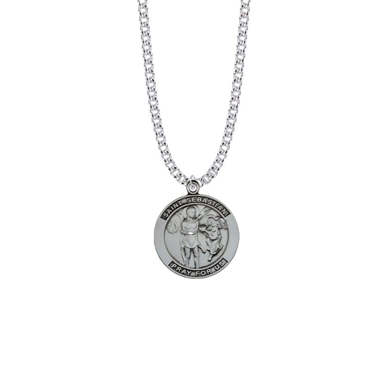 SS ST SEBASTIAN MEDAL 24"