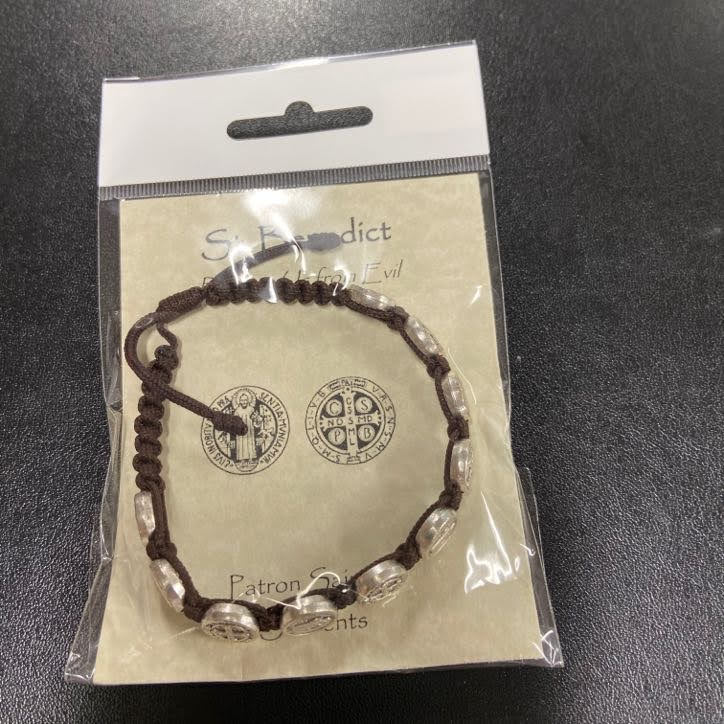 ST BENEDICT BRACELET BROWN