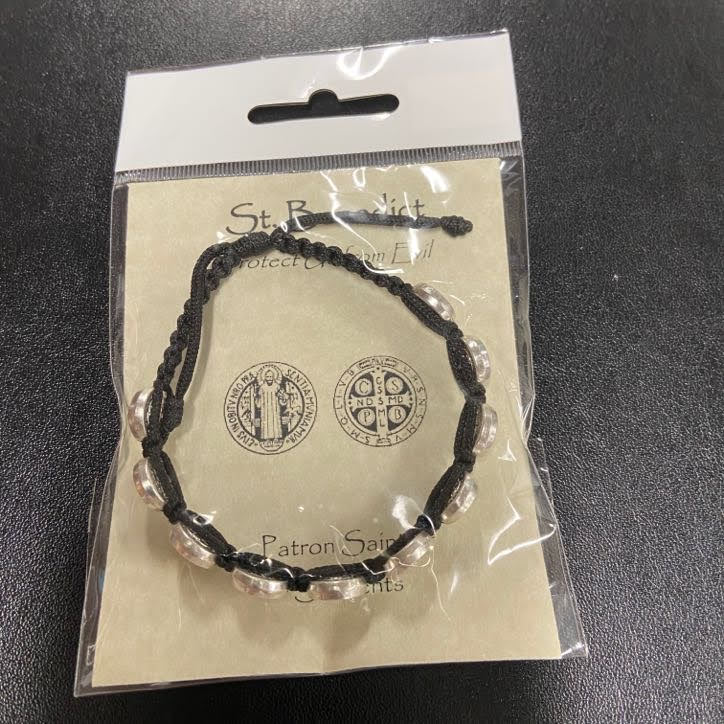 ST BENEDICT BRACELET BLACK