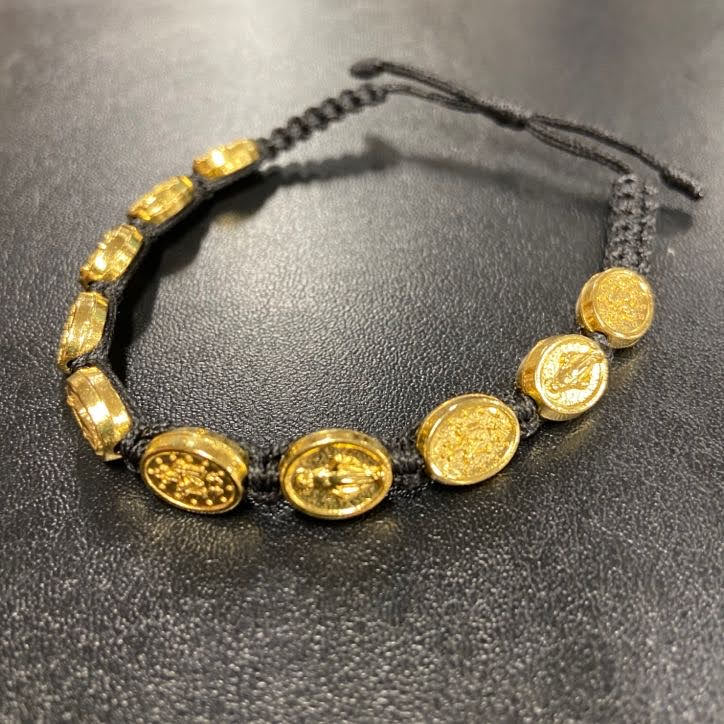 MIRACULOUS BRACELET BLACK GOLD