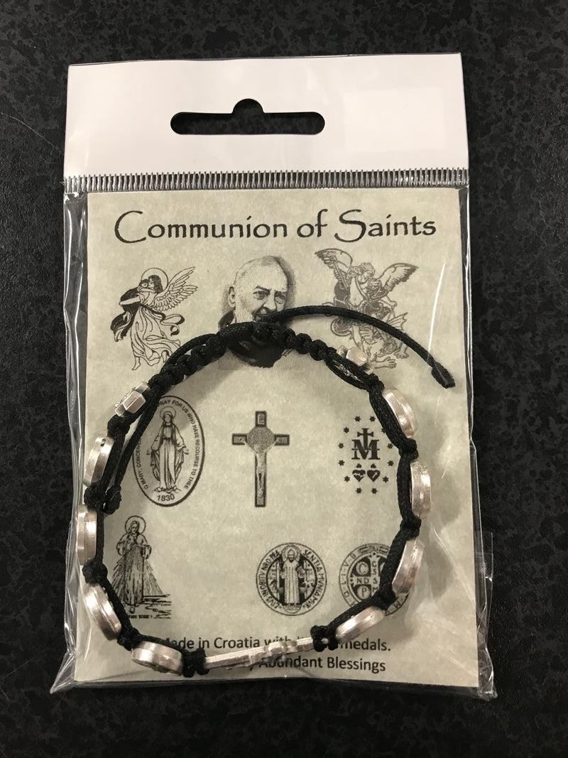 MULTI SAINTS W/CFX BRACELET BK