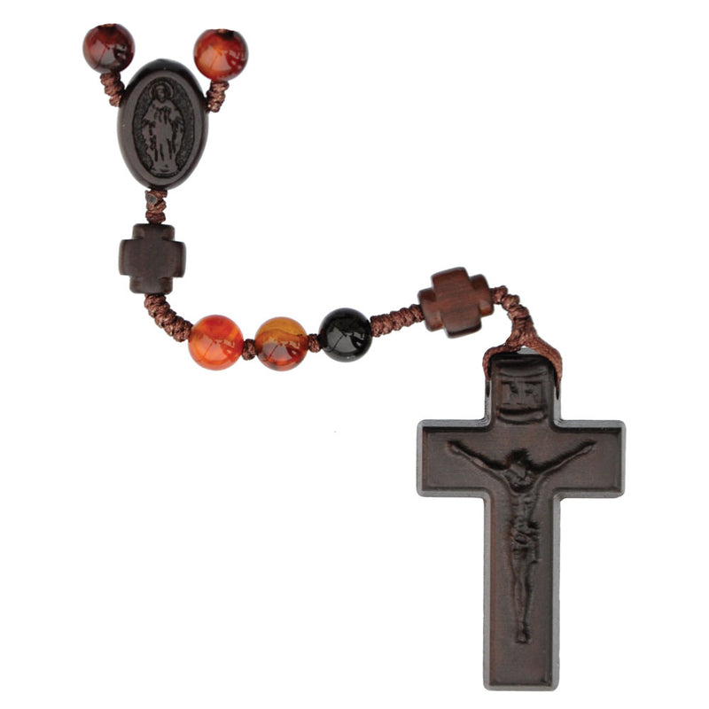6MM AGATE GEMSTONE ROSARY