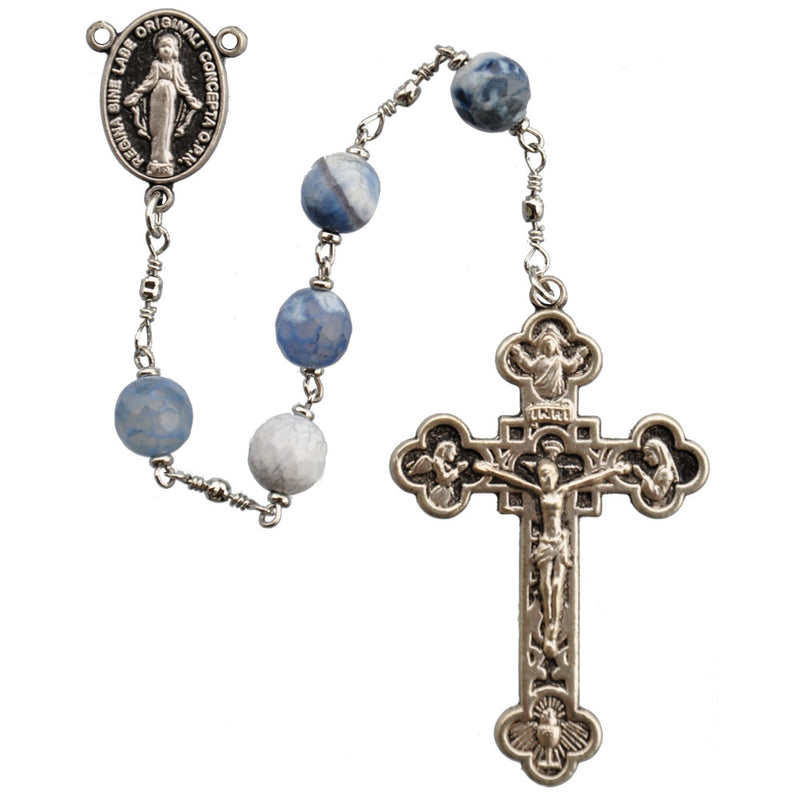 8MM SODALITE ROSARY