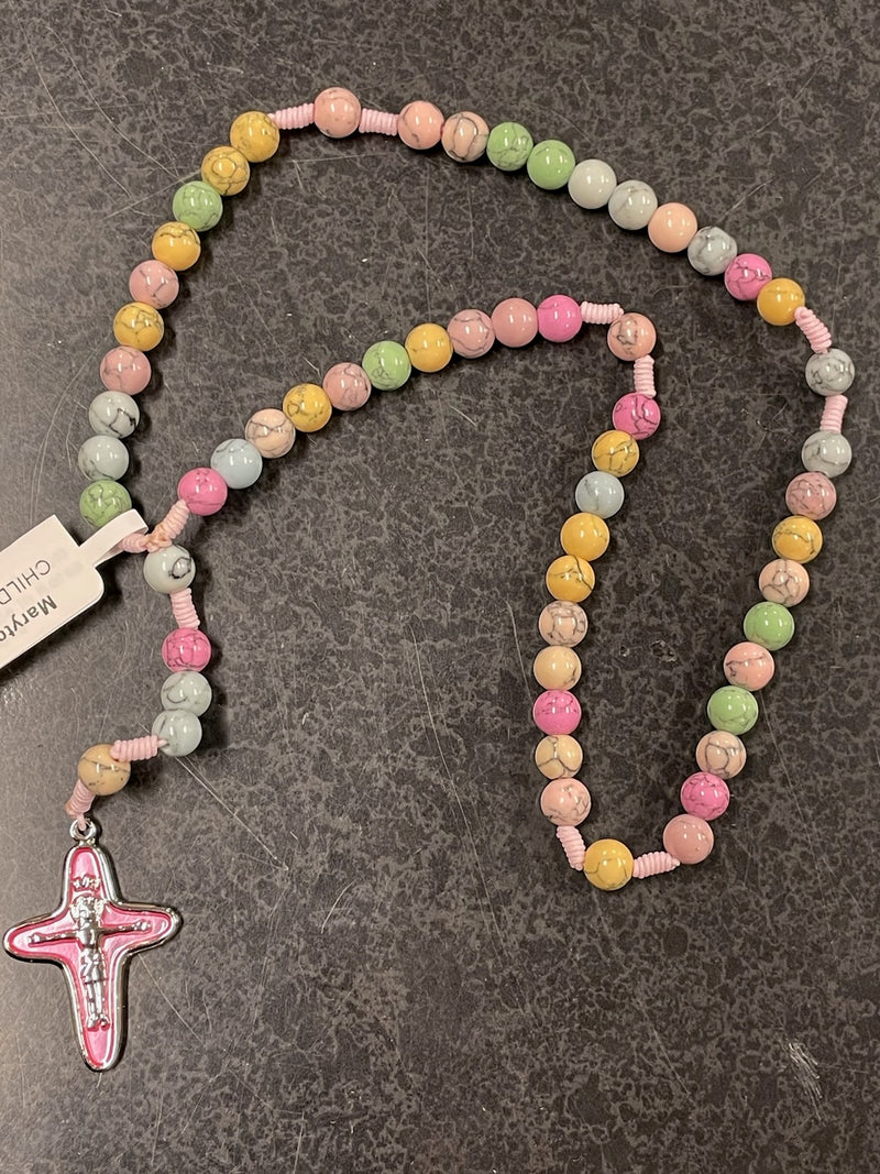 CHILDREN'S RAINBOW GEM ROSARY