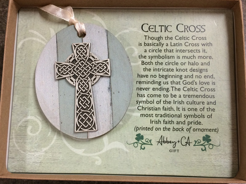 CELTIC CROSS ORNAMENT