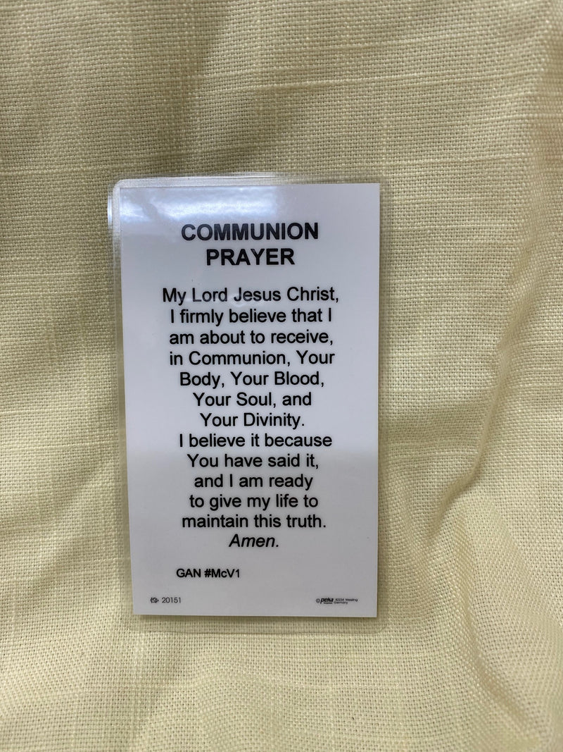 COMM PRAYER SET W/CHALICE