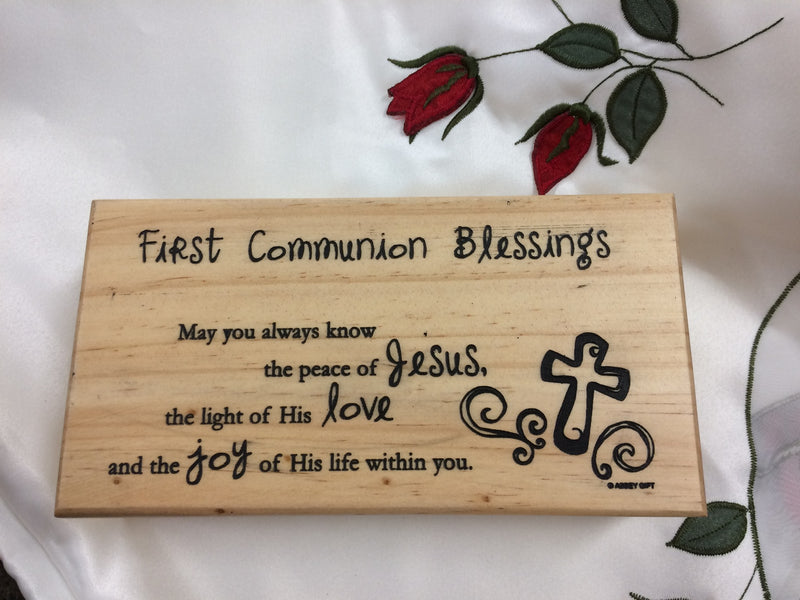 1ST COMMUNION BLESSINGS BOX