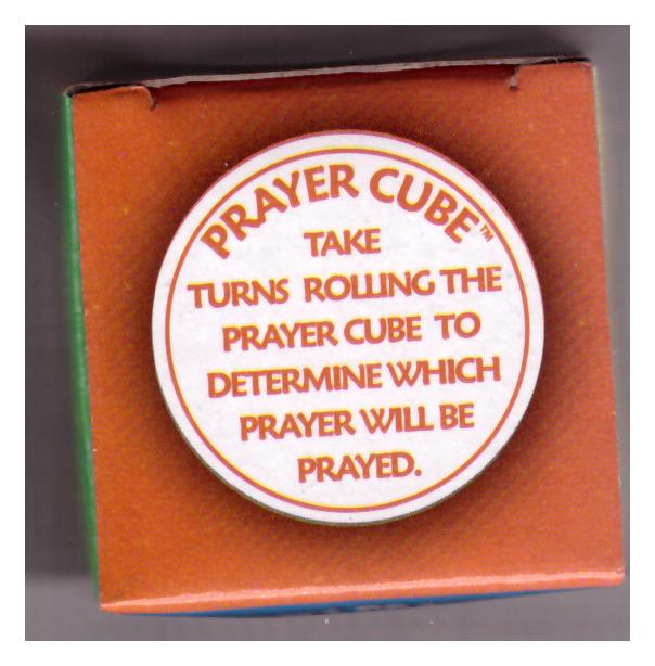 CHILDREN PRAYER CUBE