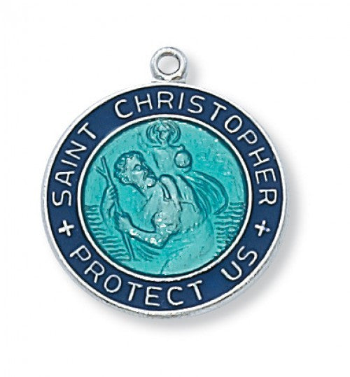 SS ST CHRIS BL ENAM 18"CH/BX