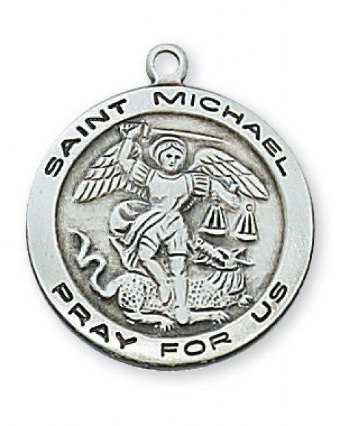 SS ST MICHAEL ROUND 18" CH/BX