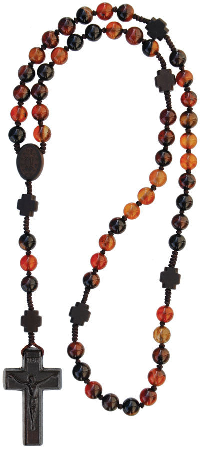 8MM AGATE GEMSTONE ROSARY