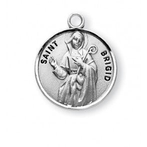 SS ST BRIDGID 18" CHAIN/BOXED