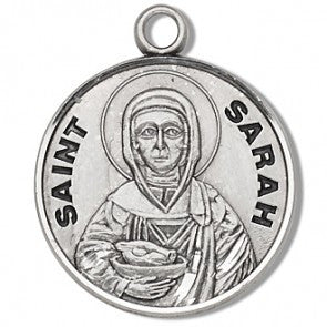 SS ST SARAH 18" CHAIN/BOXED