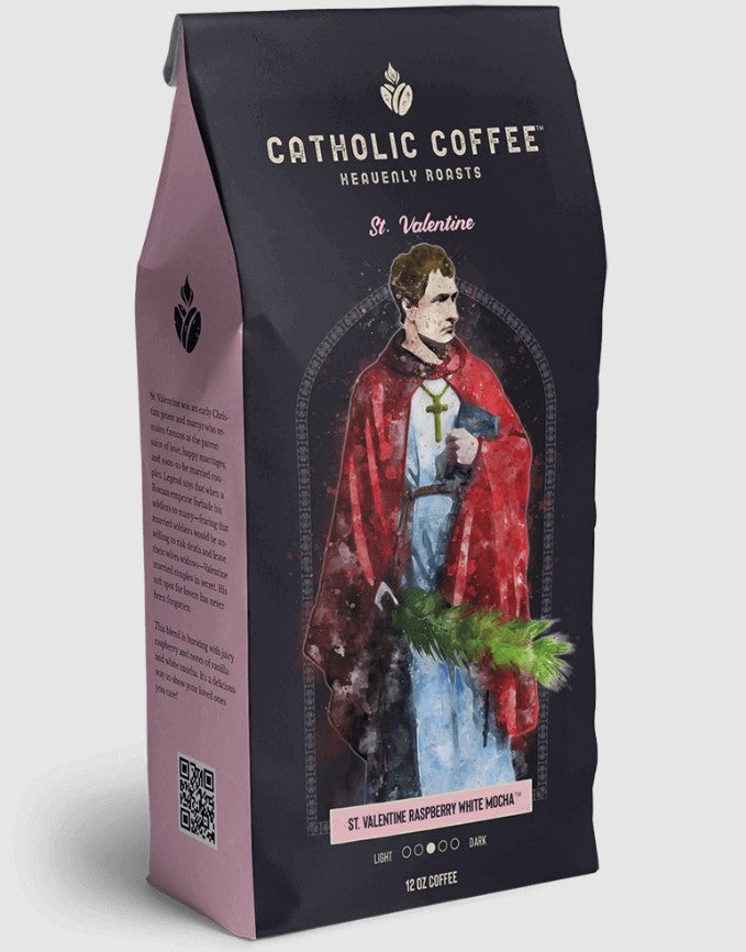 ST VALENTINE RASP WH MOCHA GR