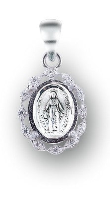 SS CRYSTAL ZIRC MIRACULOUS 18"